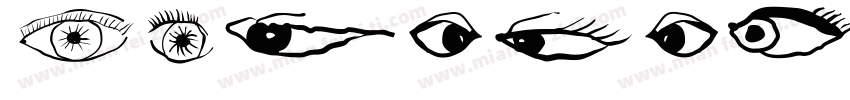 Cat Eyes字体转换